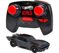 Hot Wheels RC 1:64 Scale The Batman Batmobile, Remote-Controlled Vehicle from the Movie,USB Rechargeable Controller,On or Off Track Racing,Gift for Fans of Cars &Comics&Kids 5 Years Old & Up,HJT85