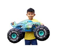 Hot Wheels RC Monster Trucks Mega-Wrex in 1:6th Scale Vehicle | Extra Large Remote-Control Truck with Wheelie Bar, Recharge with USB Cable, More Than 2 Feet Long, HPK28