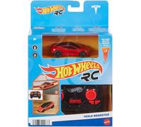 Hot Wheels RC Tesla Roadster in 1:64 Scale Remote-Control Toy Car wit