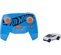 Hot Wheels Remote Control Car 1:64 Scale Rechargeable Radio-Controlled Racing Cars for On- or Off-Track Play, Includes Car, Controller & Adapter for Kids 5 Years Old & Up, HJT84