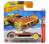 Hot Wheels - Retro-Active - Quarter Mile Heroes 4/5 - HTB86 - Short Card - Netflix Let's Race - Mattel 2024-1:64