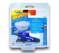Hot Wheels Rink Racer (Blue & White Let's Race) 5/5 HW Ride-Ons - 2024-168/250 (Short Card) - includes a KLAS Car Keeper Protector Case - HRY79