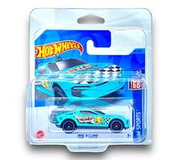 Hot Wheels Rise 'N Climb (Teal (TREASURE HUNT)) 5/5 HW Sports - 2023-146/250(Short Card) - COMES IN A KLAS CAR KEEPER PROTECTIVE COLLECTORS CASE - HKL03