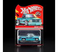 Hot Wheels RLC Exclusive 1990 Chevy 454 SS, Spectraflame Teal, Opening Hood, Metal Chassis, 1:64 Scale