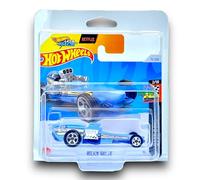 Hot Wheels Rockin' Railer (Light Blue) 2/10 HW Race Day - 2024-75/250 (Short Card) - includes a KLAS Car Keeper Protector Case - HTC75