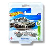Hot Wheels Rodger Dodger 2.0 (Silver, Black, White & Orange) 9/10 HW EV - 2025-151/250 (Short Card) - includes a KLAS Car Keeper Protector Case - JBB65