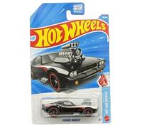 Hot Wheels Roger Dodger [Black] Fan Driven 2/5, 19/250-1:64 Scale Diecast Toy Vehicle