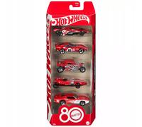 HOT WHEELS SAMOCHODZIKI 5-PAK ZESTAW Z OKAZJI 80 LECIA JGK08 Hot Wheels