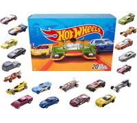 Hot Wheels Set of 20 Toy Cars, Assorted Styles, Trucks and Cars in 1:64...