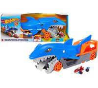 Hot Wheels Shark Chomp Transporter Play Set Car Bite Transport Vehicle Gift Toy