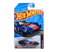 Hot Wheels - Shelby Cobra Daytona Coupe - HW Race Day 5/10 - HTF10 - Short card - Gulf Design - Good Year - Mattel 2024-1:64