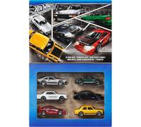 HOT WHEELS SILVER SERIES 1:64 SCALE DIE CAST TOY CARS JAPANESE - 6 PACK