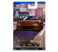 Hot Wheels Silver Series '15 Mazda MX-5 Miata [Orange] Compact Kings 4/5, 1:64 Scale Diecast Toy Vehicle