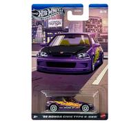 Hot Wheels Silver Series '99 Honda Civic Type R (EK9) [Purple] Compact Kings 2/5, 1:64 Scale Diecast Toy Vehicle