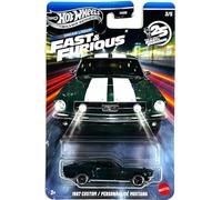 Hot Wheels Silver Series Fast & Furious Dream Lineup - 1967 Custom Mustang [Green] 3/5-1:64 Scale Diecast Toy Vehicle