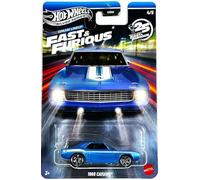 Hot Wheels Silver Series Fast & Furious Dream Lineup - 1969 Camaro [Blue] 4/5-1:64 Scale Diecast Toy Vehicle