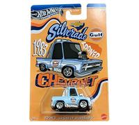 HOT WHEELS SILVER SERIES GULF 83 CHEVY SILVERADO TOONED 1:64 DIECAST