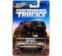 Hot Wheels Silver Series Performance Trucks 2019 Chevrolet Silverado Trail Boss LT [Tan] 1/5-1:64 Scale Diecast Toy Vehicle