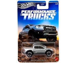 Hot Wheels Silver Series Performance Trucks 2019 Ford Ranger Raptor [Gray] 4/5-1:64 Scale Diecast Toy Vehicle