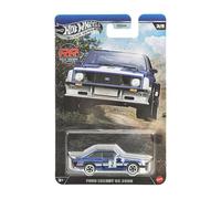 Hot Wheels Silver Series Rally Racers Ford Escort RS 2000 [Blue] 3/5, 1:64 Scale Diecast Toy Vehicle