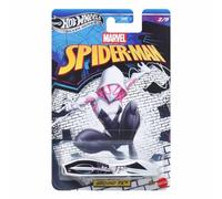 Hot Wheels Silver Series Spider Man Ground FX [Ghost Spider] 2/5, 1:64 Scale Diecast Toy Vehicle