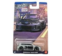 Hot Wheels Silver Series Subaru WRX STI Hatchback [Gray] Compact Kings 3/5, 1:64 Scale Diecast Toy Vehicle