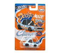 Hot Wheels Silver Series Tooned Gulf Racing - 70 Dodge Charger JCB63