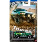 Hot Wheels Silver Series Toyota Land Cruiser 80 [Green] 4/5 Scale Die-Cast Vehicle 1:64