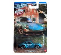 Hot Wheels Silver Series Vintage Club - '71 Porsche 911 [Blue] 4/5-1:64 Scale Diecast Toy Vehicle
