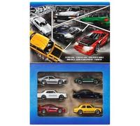 Hot Wheels Silver Streets Of Japan 6-Pack Top Quality Toy