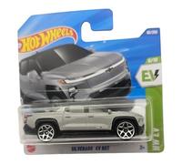 Hot Wheels Silverado EV RST Diecast Car, HW EV Series, 1:64 Scale