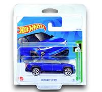 Hot Wheels Silverado EV RST (Blue & Black) 8/10 HW Green Speed - 2024-110/250 (Short Card) - COMES IN A GENUINE KLAS CAR KEEPER PROTECTOR CASE - HRY63