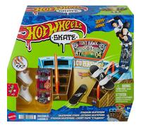 Hot Wheels Skate Stadium Skatepark Tony Hawk Playset