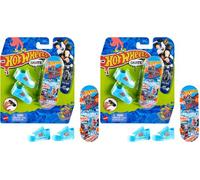 Hot Wheels Skate Tony Hawk Fingerboard & Skate Shoes (Styles May Vary) (Pack of 2)