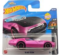 Hot Wheels Slide-Burn, 2025 Series, Pink Die-Cast Car, 108/250 Collector Item
