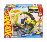 Hot Wheels Snake Gas Station Spiral Attack Playset Age 4+ Mattel JBM63