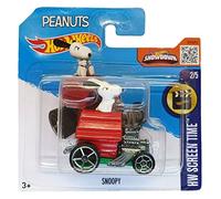 Hot Wheels - Snoopy - HW Screen Time 2/5 - DHT12 - Short Card - Peanuts - Showdown - Mattel 2016