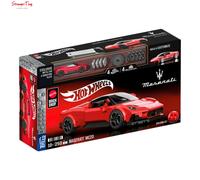 Mattel Brick Shop Hot Wheels Speed Series Building Set, Maserati MC20 with 250 Pieces, Realistic Details and Custom Decals, Adult Collectors and Kids Ages 10+, JFR90