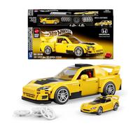 Hot Wheels Speed Series Building Set '07 Honda S2000 with 257 Pieces JFR88