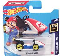 Hot Wheels Standard Kart Mario Kart HW Screen Time 8/10 (166/250) 2021 Short Card