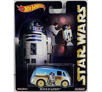 HOT WHEELS STAR WARS POP CULTURE SERIES R2-D2 QUICK D-LIVERY DIE-CAST