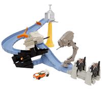 Hot Wheels Star Wars Rebel Tie Factory Takedown Track Set Diecast Ezra Set New