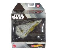 Hot Wheels Star Wars Starships Select Premium Diecast #33 Grand Admiral Thrawn's Star Destroyer Chimaera