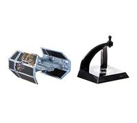 Hot Wheels Star Wars Starships Select Premium Diecast Darth Vader's TIE Advanced Battle Damage Variant