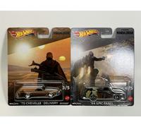Hot Wheels Star Wars The Mandalorian 2 Car Set Real Riders 1:64 DLB45 979T