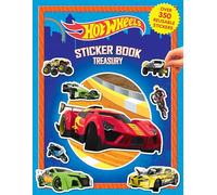 Hot Wheels Sticker Book Treasury - Activity Books for kids, 350 reusable stickers, 96 pages of fun