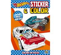 Hot Wheels. Sticker & Color. Con Adesivi. Ediz. Illustrata. Con Gadget