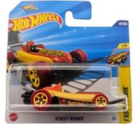 Hot Wheels Street Weiner, Yellow and Red Die-Cast Vehicle