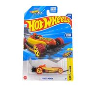 Hot Wheels Street Wiener, Fast Foodie Series 1/5, 1:64 Scale Diecast Car