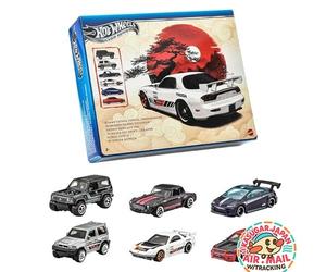Hot Wheels Streets of Japan 6-Car Multipack Hot Wheels fm Japan w/Tracking